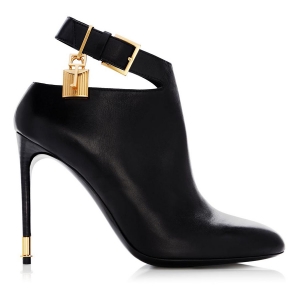 نیم بوت پاشنه بلند سگگ دار Tom Ford