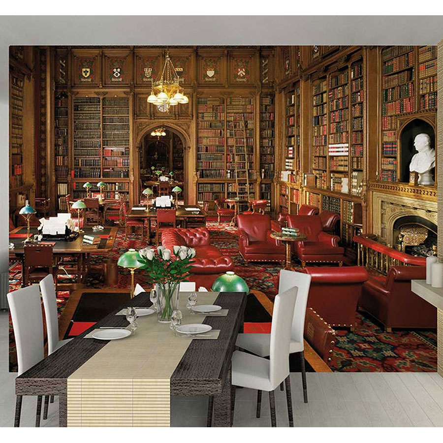 کاغذ دیواری 1wall سری Giant Mural مدل House Of Lords Library